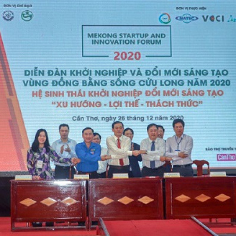 Diễn đàn Khởi nghiệp và Đổi mới sáng tạo vùng Đồng bằng sông Cửu Long năm 2020