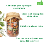 Đá muối Hymalaya thảo dược ngâm chân