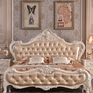 Giường ngủ thiết kế tân cổ điển - GN01