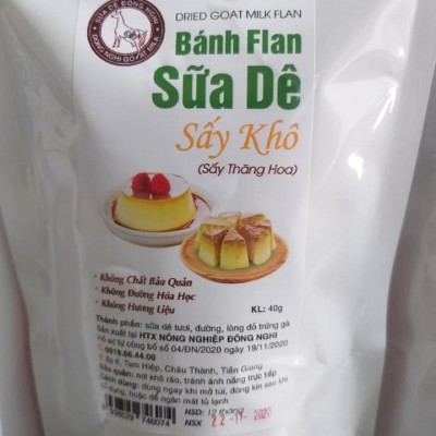 BÁNH FLAN SỮA DÊ SẤY THĂNG HOA