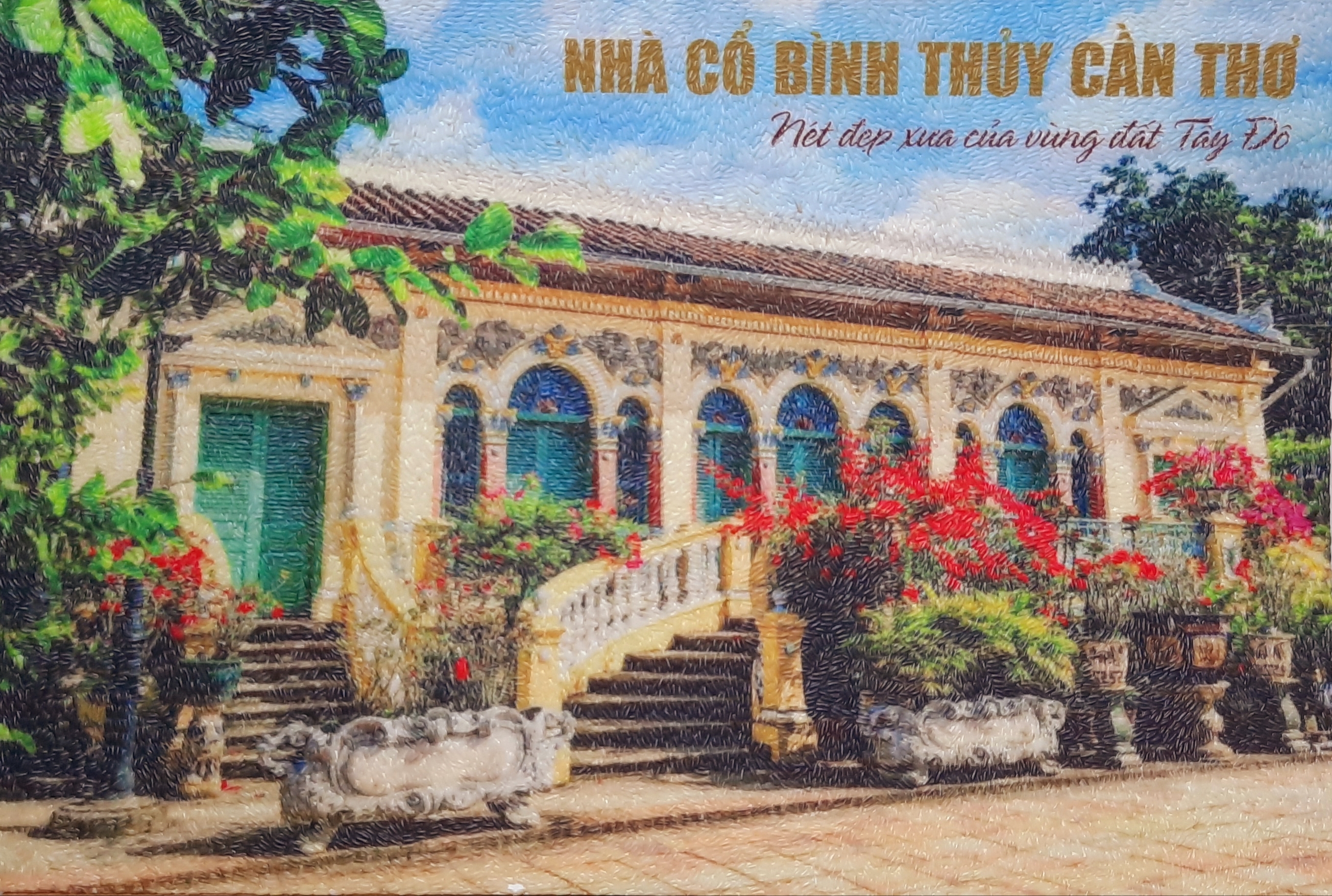 Tranh gạo Tấn Bửu