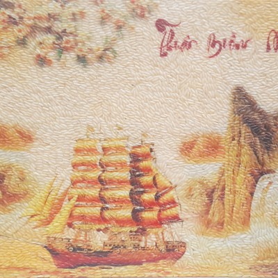 Tranh gạo Tấn Bửu